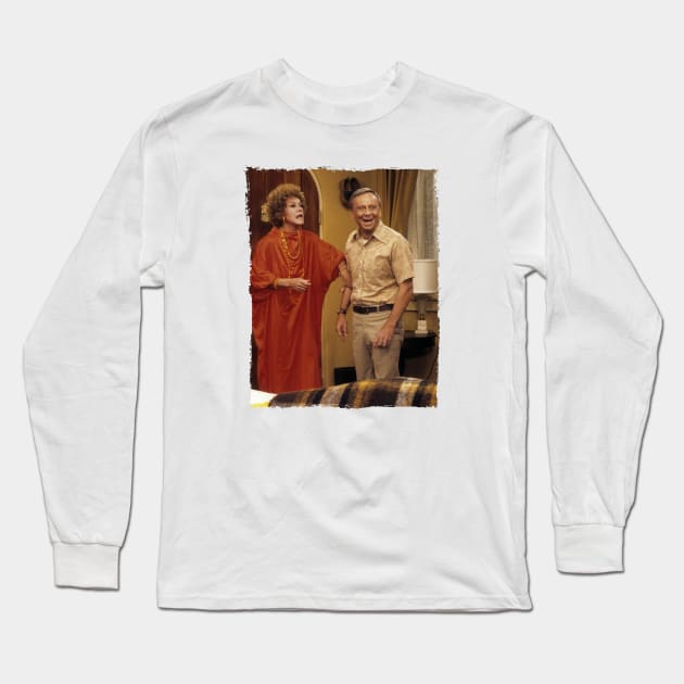 sitcom vintage drama funny Long Sleeve T-Shirt by  ABHDArts